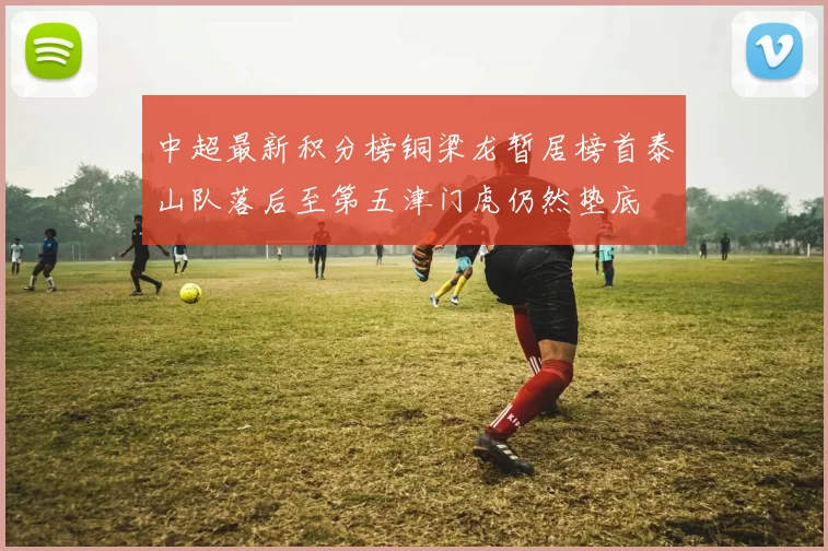 中超最新积分榜铜梁龙暂居榜首泰山队落后至第五津门虎仍然垫底